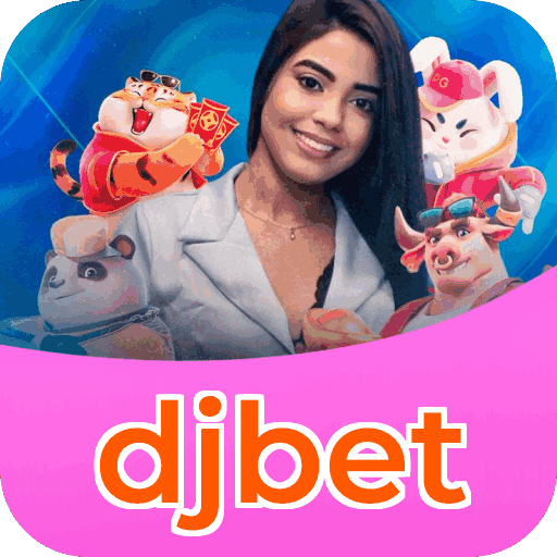 Interface do aplicativo djbet mostrando jogos disponíveis no iOS e Android